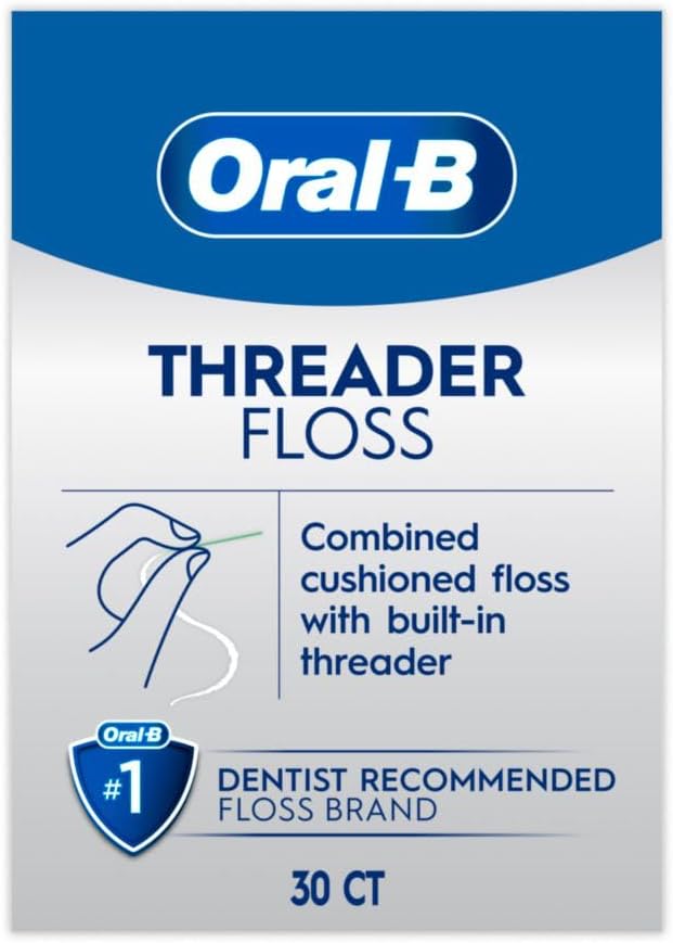 Oral-B Glide Threader Floss (Pack of 4)