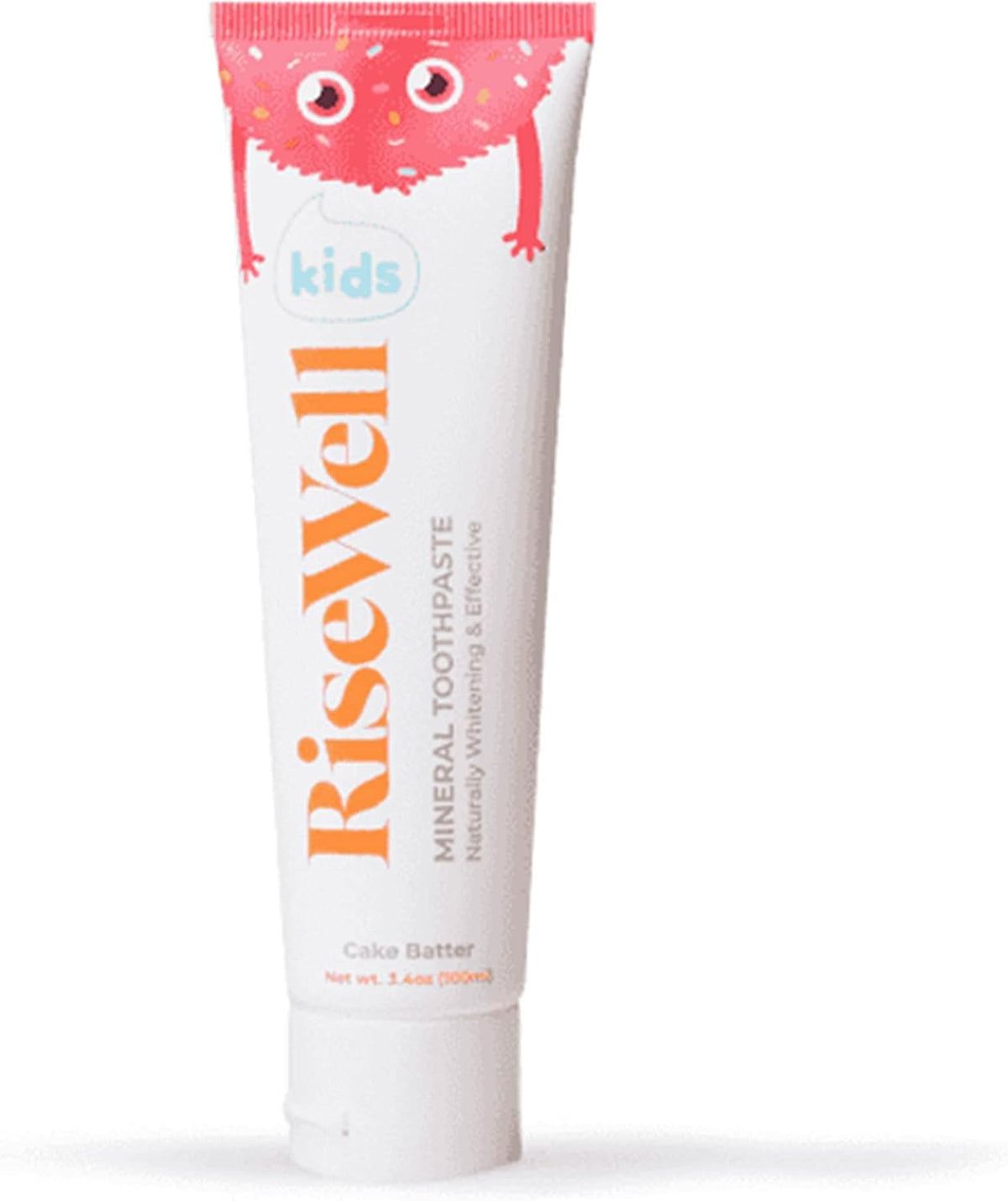 Mineral Toothpaste for Kids, Made in USA, Cake Batter Flavor, 3.4 Oz
