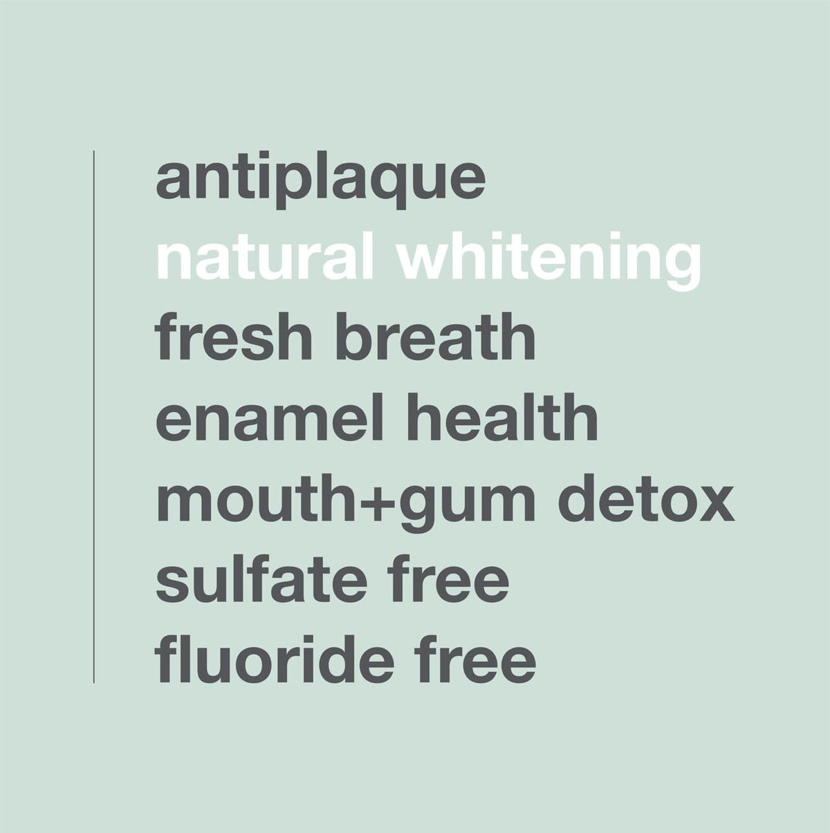 Davids Fluoride Free Toothpaste Teeth Whitening SLS Free Spearmint 5.25oz