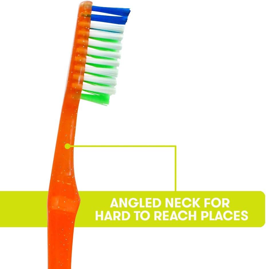 Reach Crystal Clean Firm Bristle Toothbrushes, 6 Pack