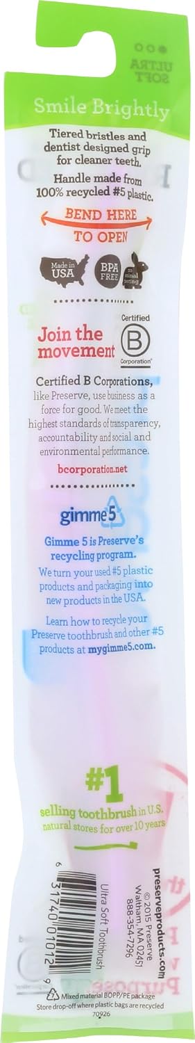 Preserve, Toothbrush Adult Ultra Soft