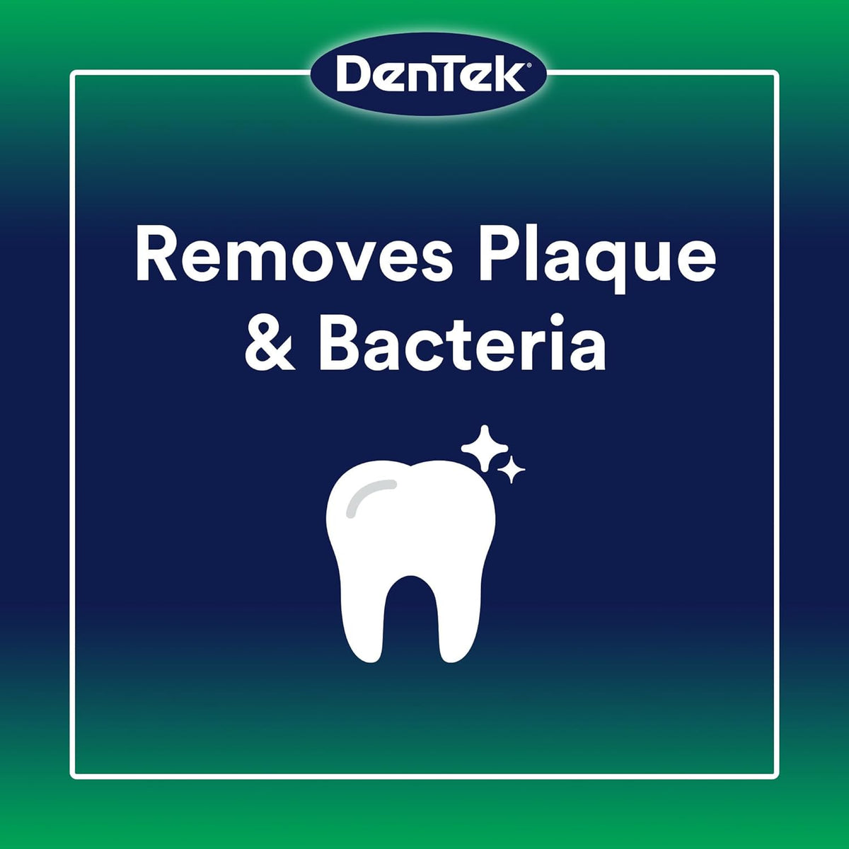 DenTek Floss Picks, Advanced Clean, Plaque Remover, 150 Count, Pack of 3
