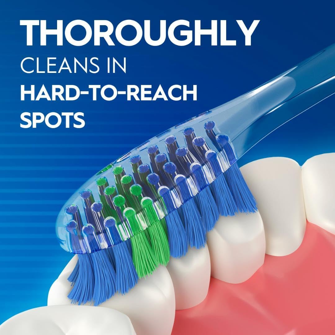 Oral-B Pro Health Fights Plaque & Tartar, 2 Count Soft Manual Toothbrush Pack, Indicator Bristles, Plaque Fighter, Gentle on Teeth