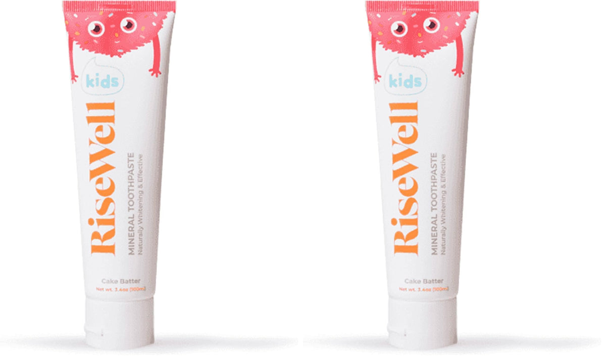 Mineral Toothpaste for Kids, Made in USA, Cake Batter Flavor, 3.4 Oz
