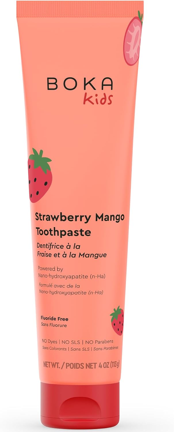Boka Toothpaste - Nano Hydroxyapatite Toothpaste, Fluoride Free Toothpaste