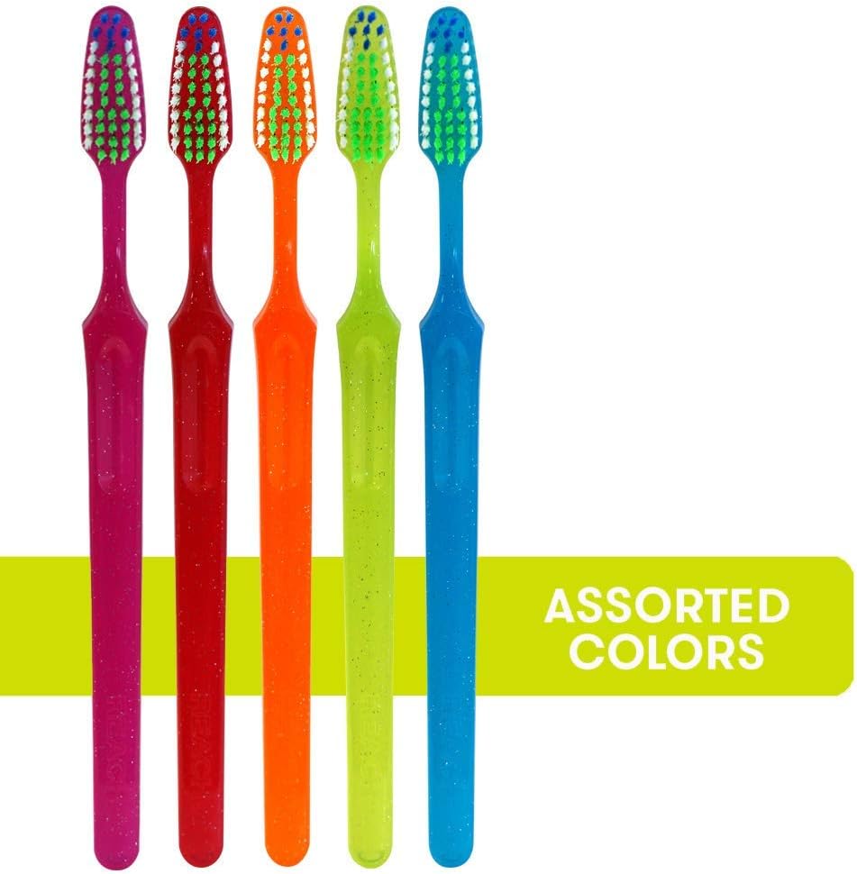 Reach Crystal Clean Firm Bristle Toothbrushes, 6 Pack