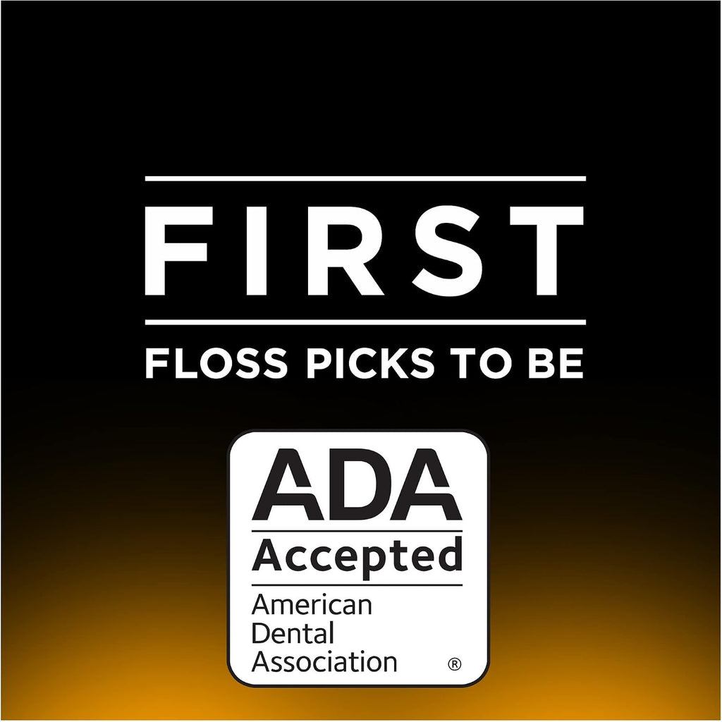 DenTek Triple Clean Advanced Clean Floss Picks, No Break & No Shred Floss, 75 Count, 3 Pack