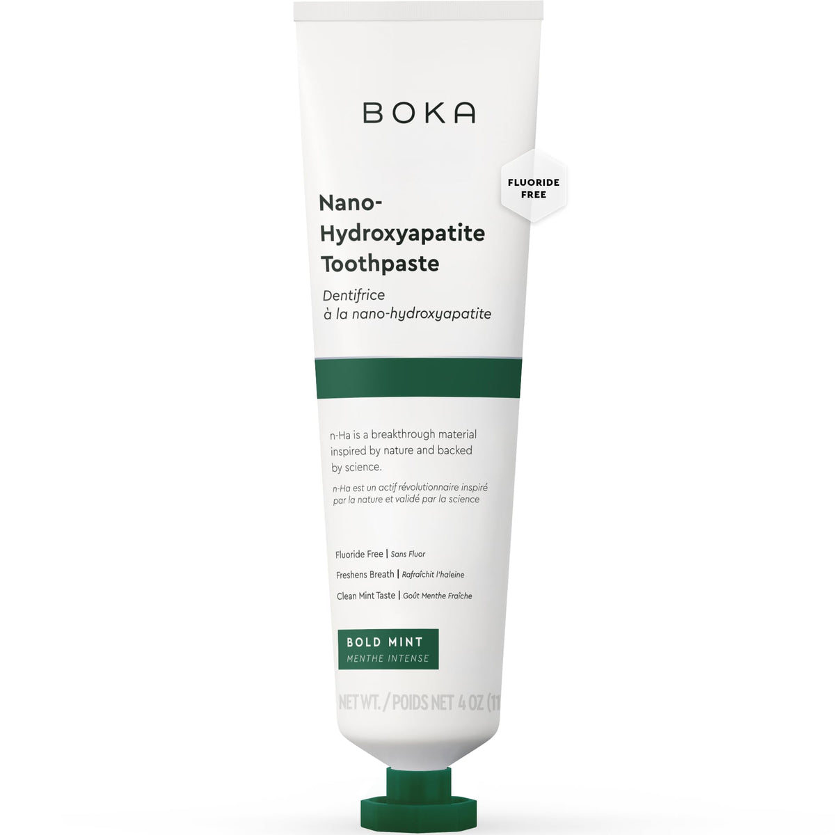 Boka Toothpaste - Nano Hydroxyapatite Toothpaste, Fluoride Free Toothpaste