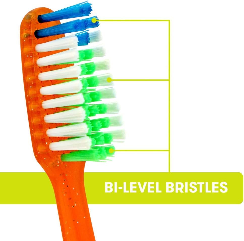 Reach Crystal Clean Firm Bristle Toothbrushes, 6 Pack
