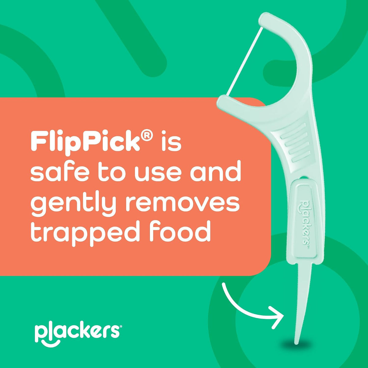 Plackers Micro Line Floss Picks, Intense Mint, 150 Count