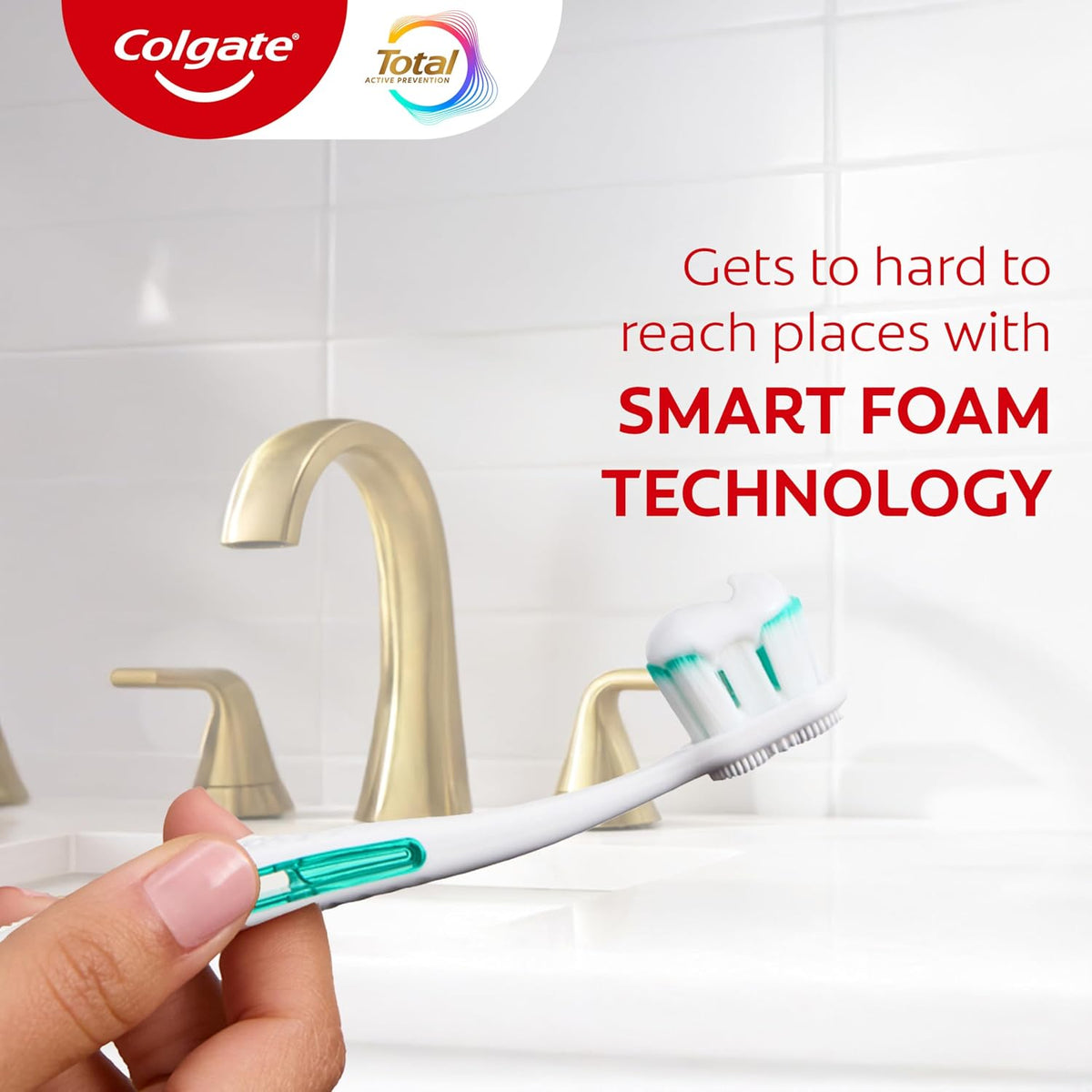 Colgate Total Plaque Pro Release Toothpaste for Gum Health, Mint, 3 oz