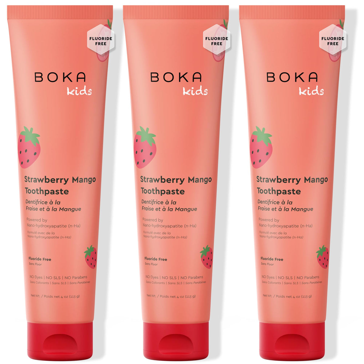 Boka Toothpaste - Nano Hydroxyapatite Toothpaste, Fluoride Free Toothpaste