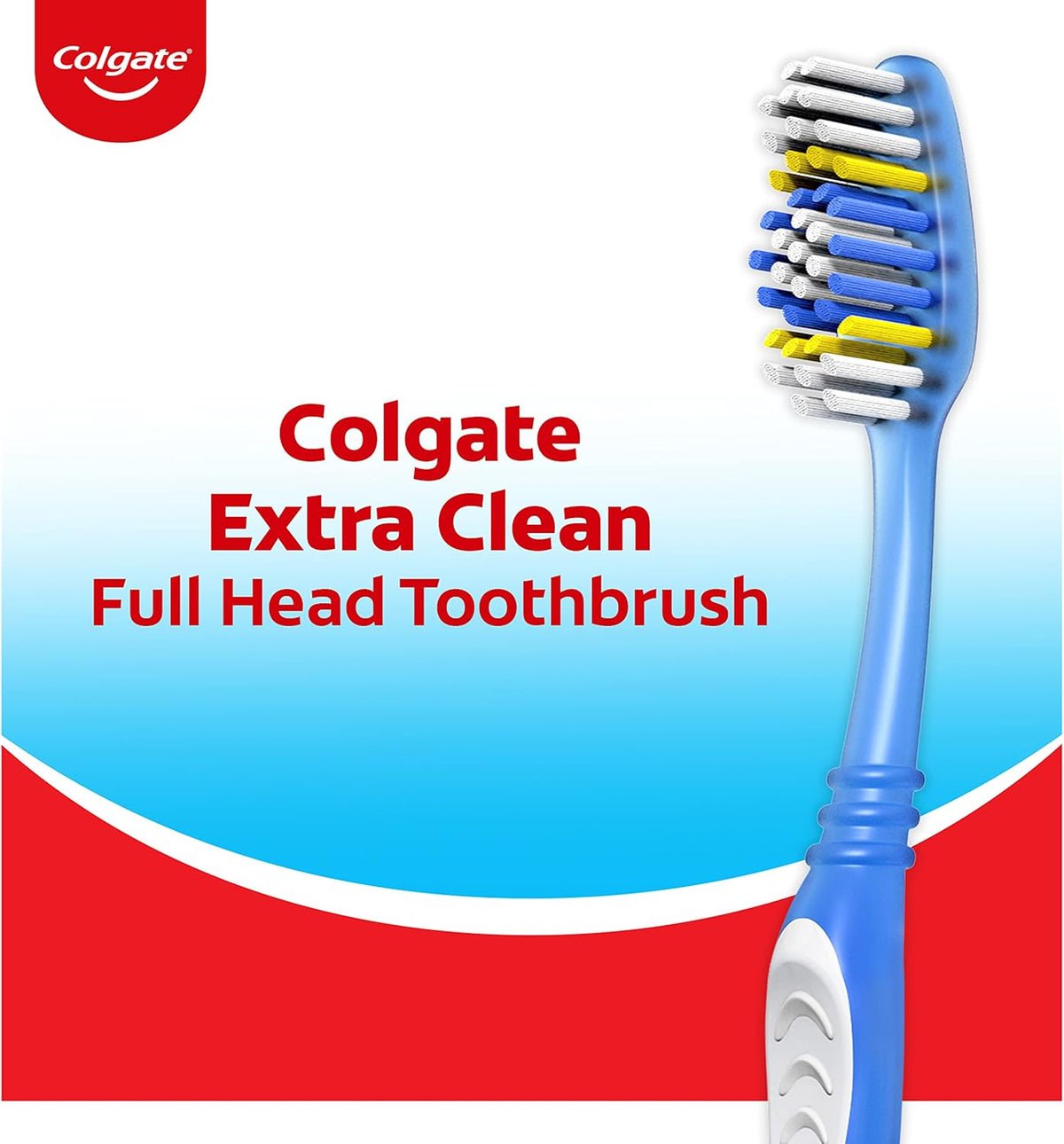 Colgate Extra Clean Soft Toothbrush, 3 Pack