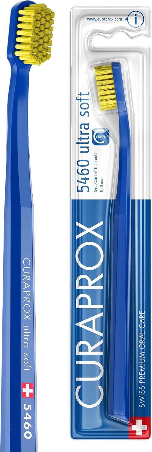 Curaprox CS 5460 Ultra-Soft Toothbrush, Random Color, Single Pack
