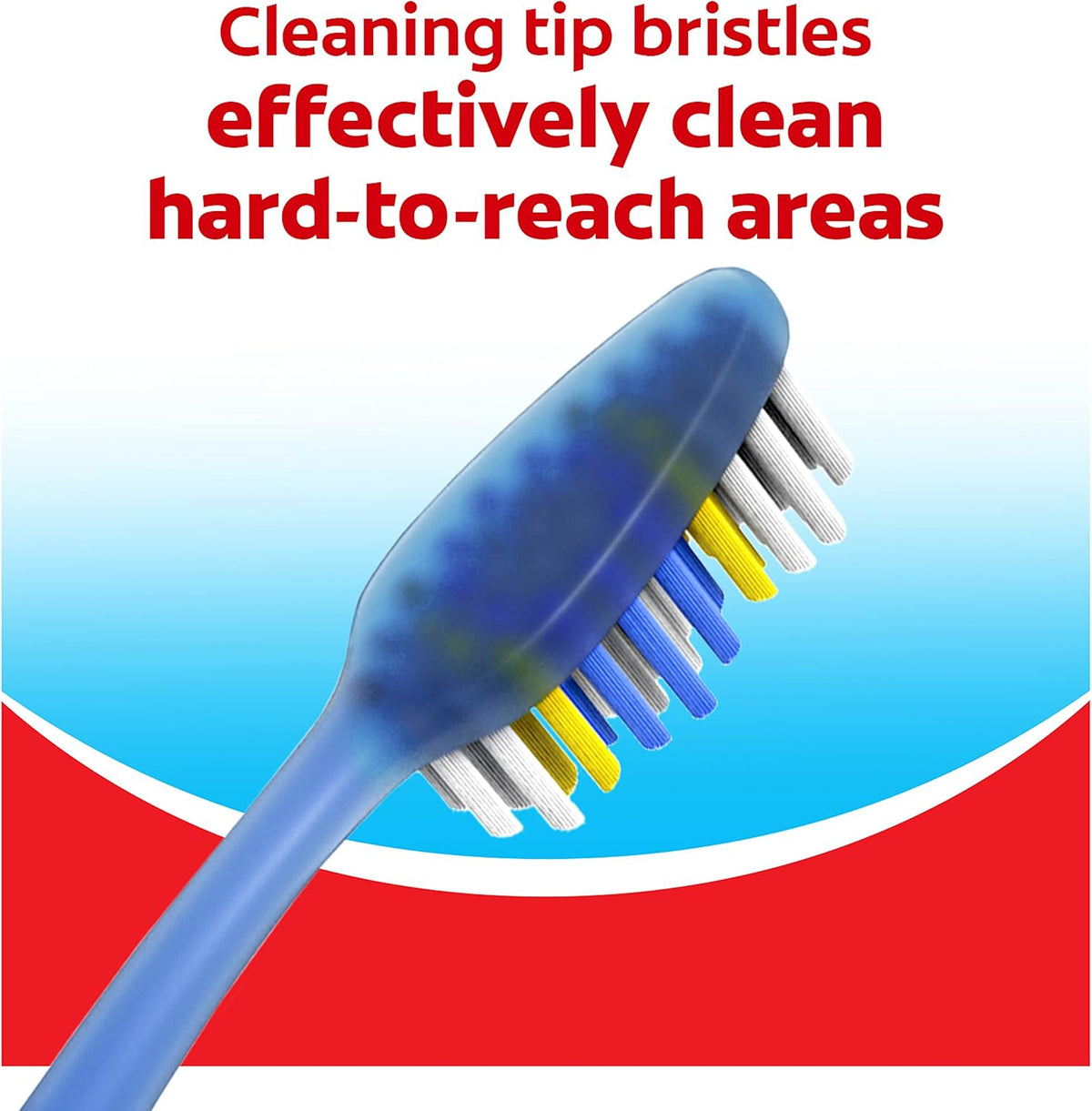 Colgate Extra Clean Adult Toothbrushes, Soft, Value 6 Pack