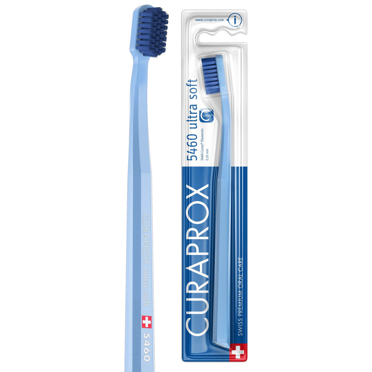 Curaprox CS 5460 Ultra-Soft Toothbrush, Random Color, Single Pack