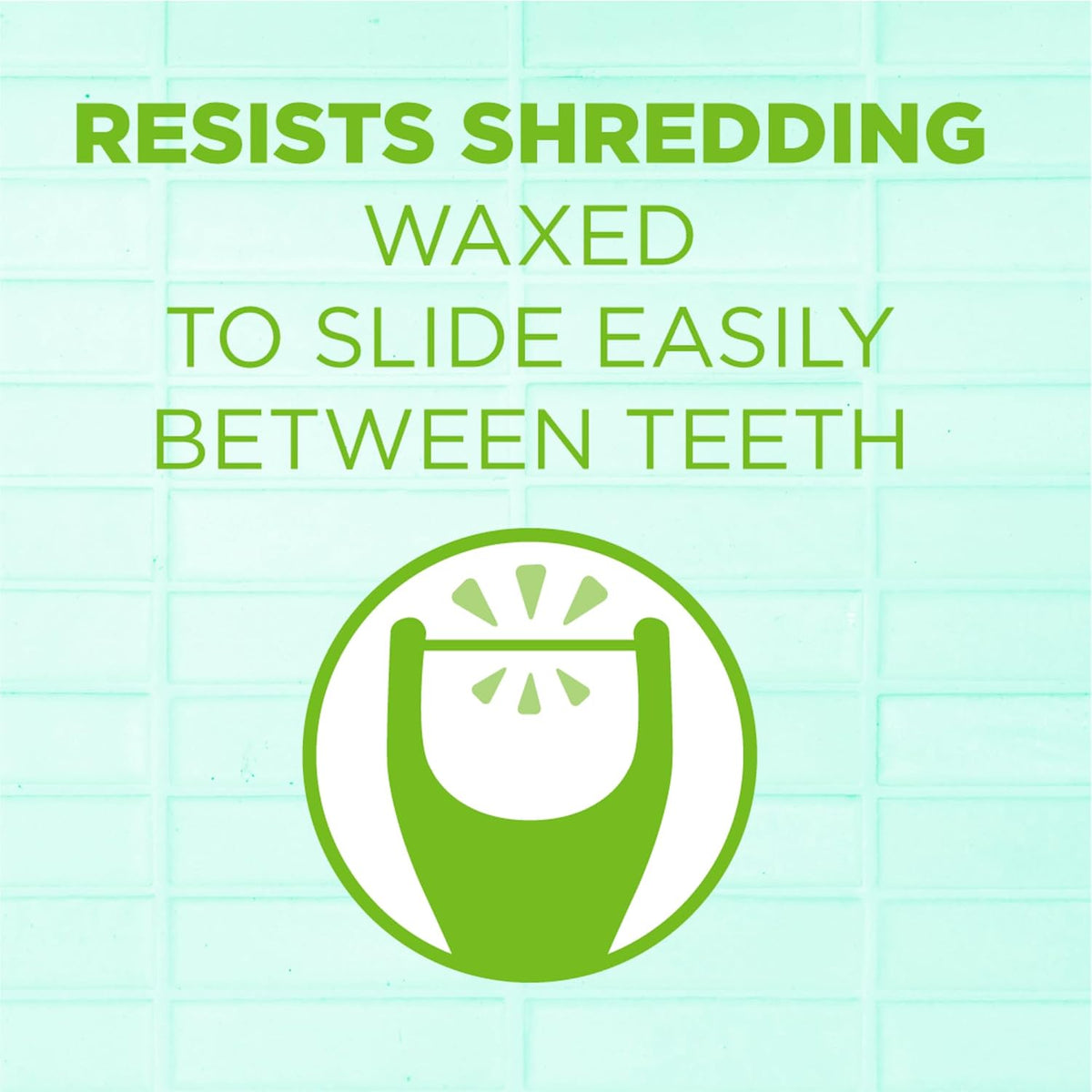 GUM Angled Clean Dental Floss Picks, Fresh Mint Flossers, 75 Count (4 Pack)
