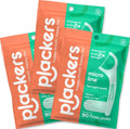 Plackers Micro Line Floss Picks, Intense Mint, 150 Count