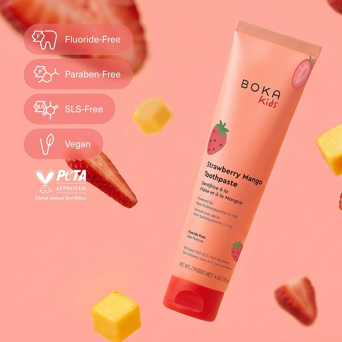 Boka Toothpaste - Nano Hydroxyapatite Toothpaste, Fluoride Free Toothpaste
