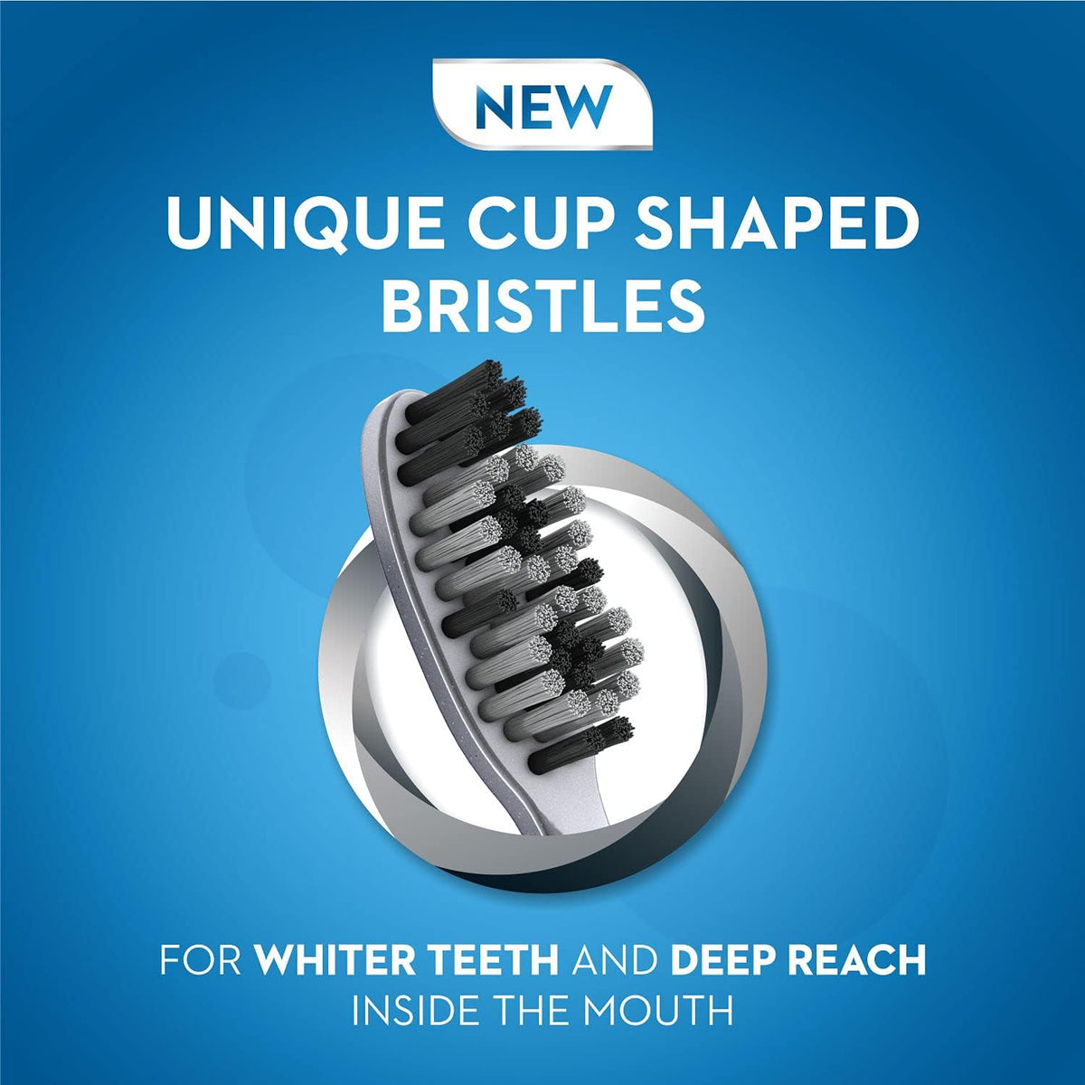 Oral-B Cavity Defense 123 Black Toothbrush � Medium (Pack of 4)