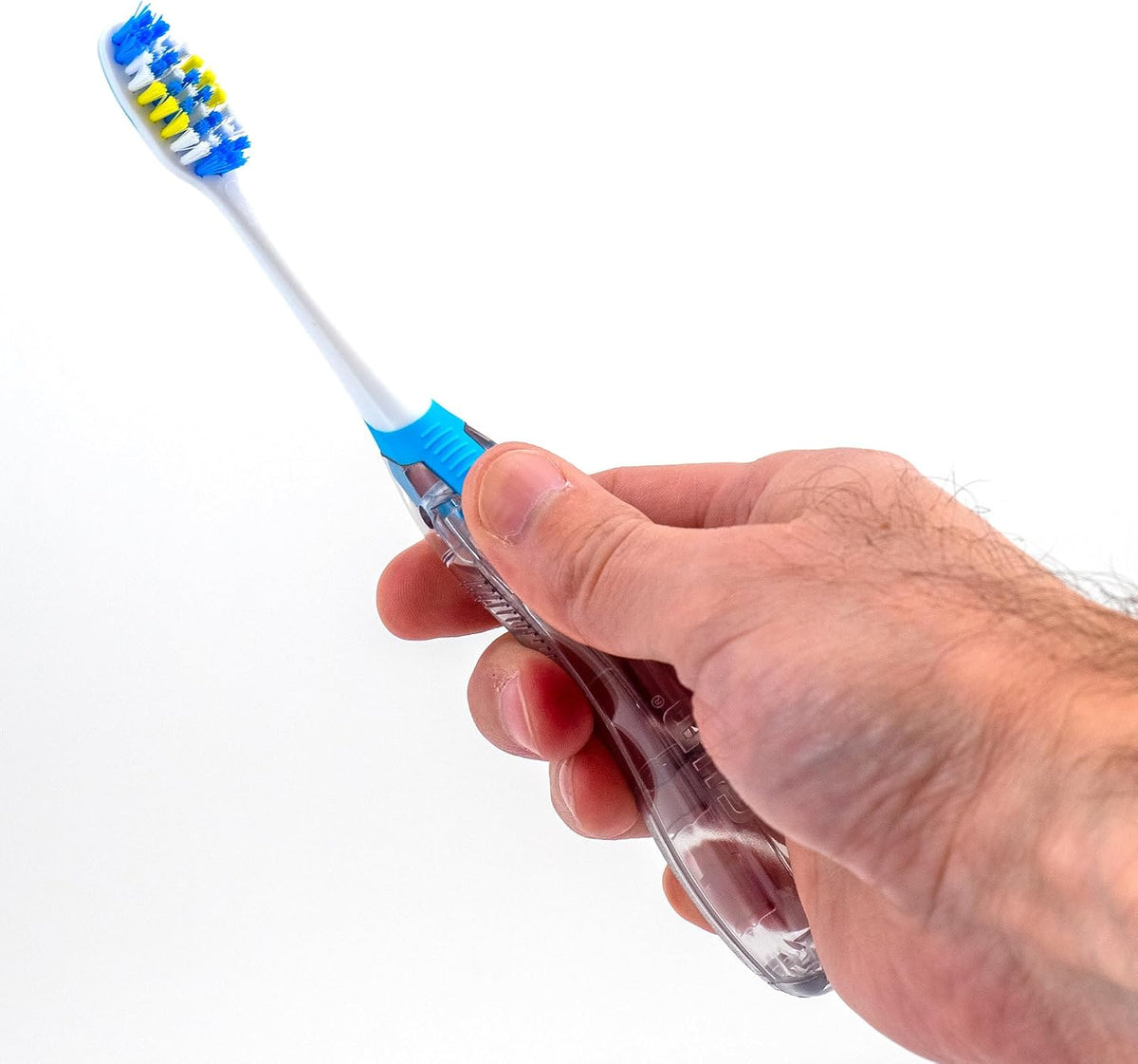 GUM Folding Travel Toothbrush, Soft Bristle, Compact Head, 1 Count (6 Pack)