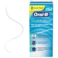 Oral-B Super Floss Pre-Cut Strands, Dental Floss for Bridges, Braces and Wide Spaces, 100 Strands