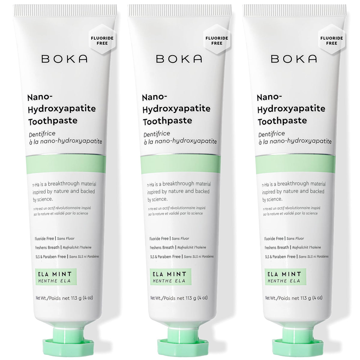 Boka Toothpaste - Nano Hydroxyapatite Toothpaste, Fluoride Free Toothpaste