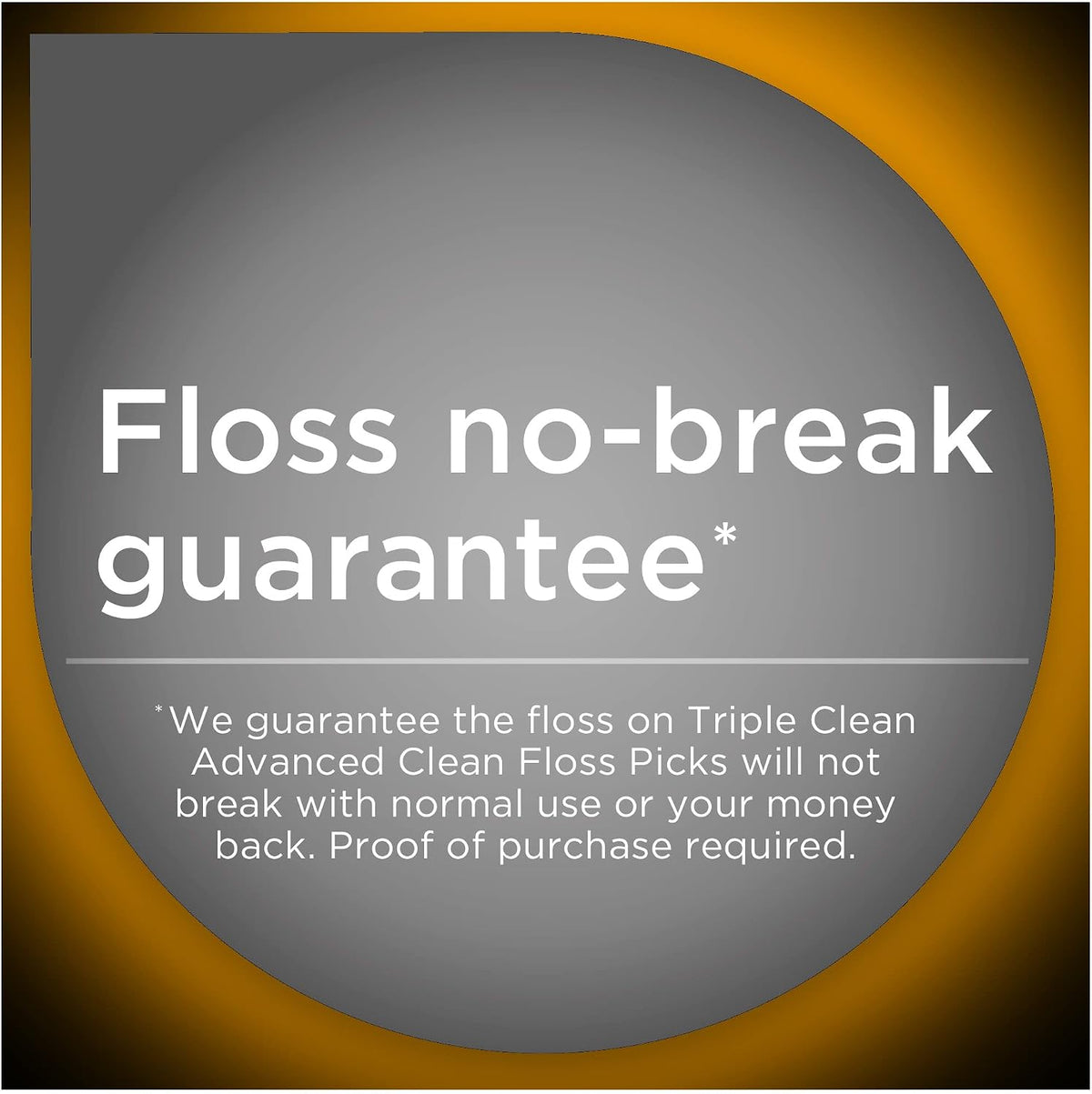 DenTek Triple Clean Advanced Clean Floss Picks, No Break & No Shred Floss, 75 Count, 3 Pack