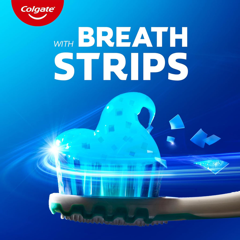 Colgate MaxFresh Fluoride Toothpaste, Cool Mint, 4 Pack, 6.3 oz
