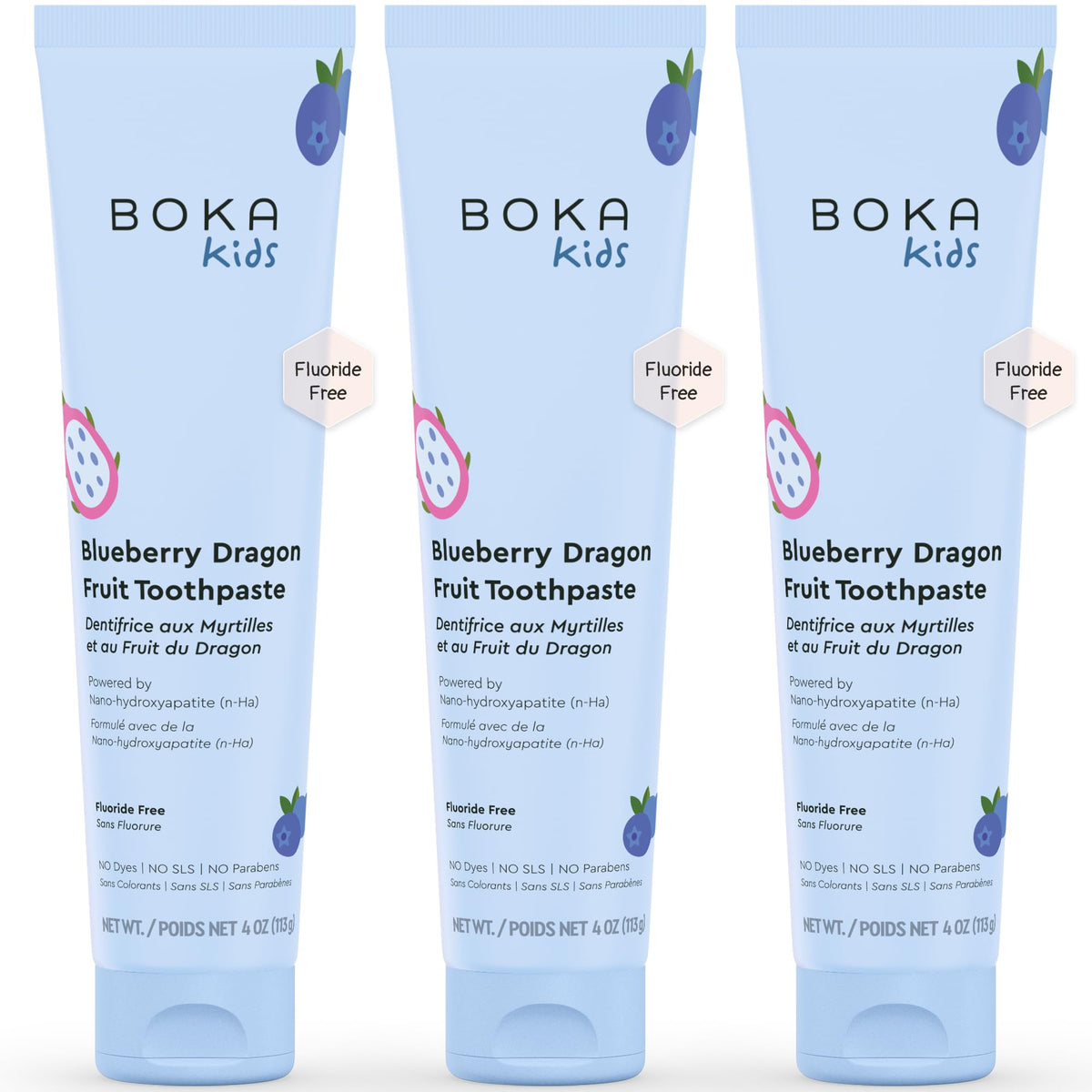 Boka Toothpaste - Nano Hydroxyapatite Toothpaste, Fluoride Free Toothpaste