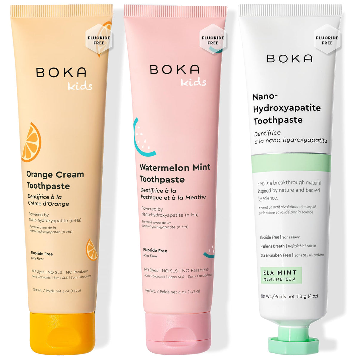 Boka Toothpaste - Nano Hydroxyapatite Toothpaste, Fluoride Free Toothpaste