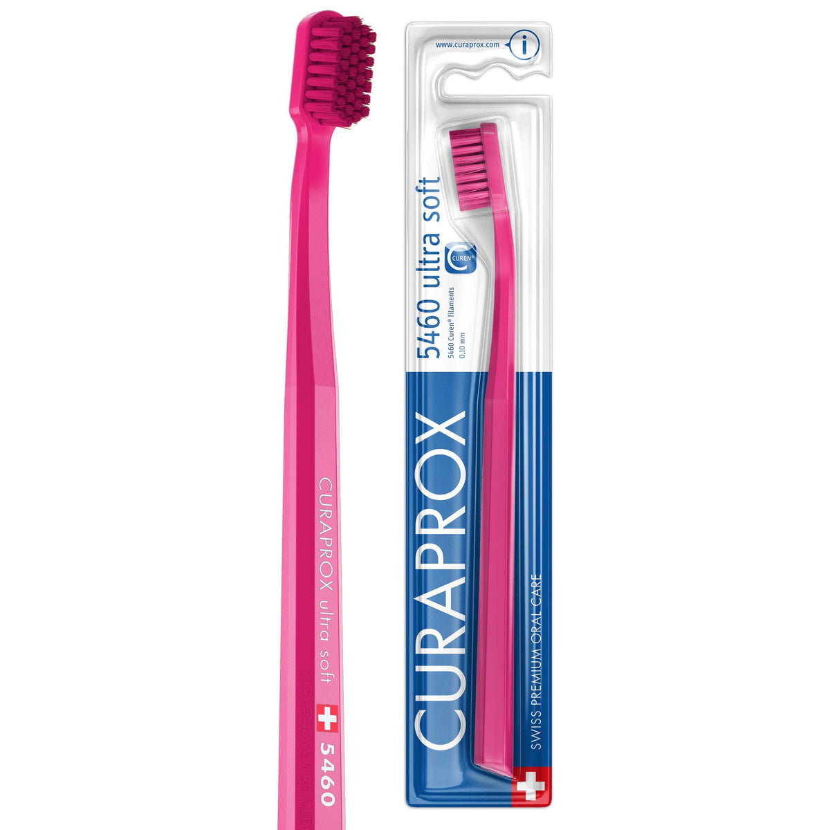 Curaprox CS 5460 Ultra-Soft Toothbrush, Random Color, Single Pack