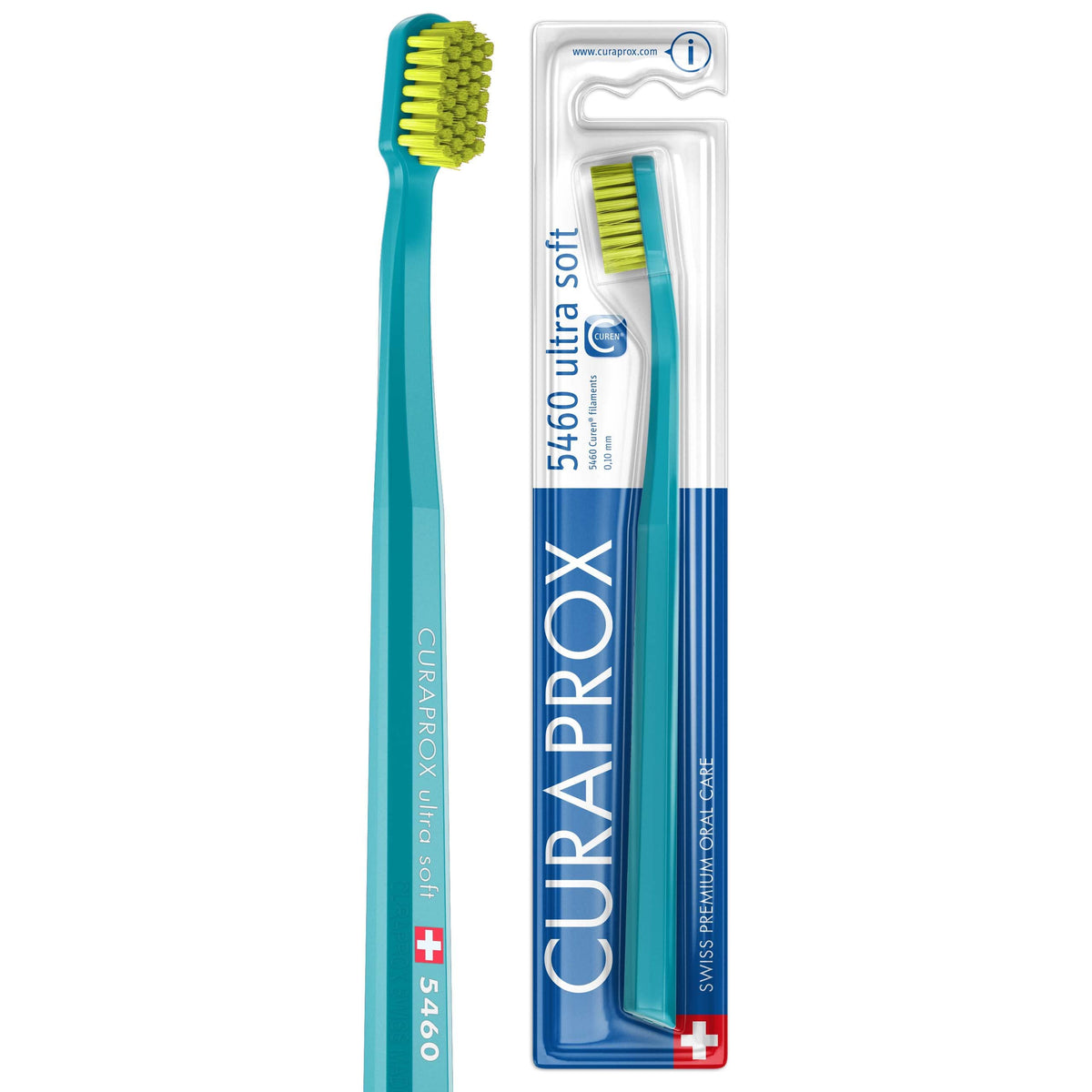 Curaprox CS 5460 Ultra-Soft Toothbrush, Random Color, Single Pack