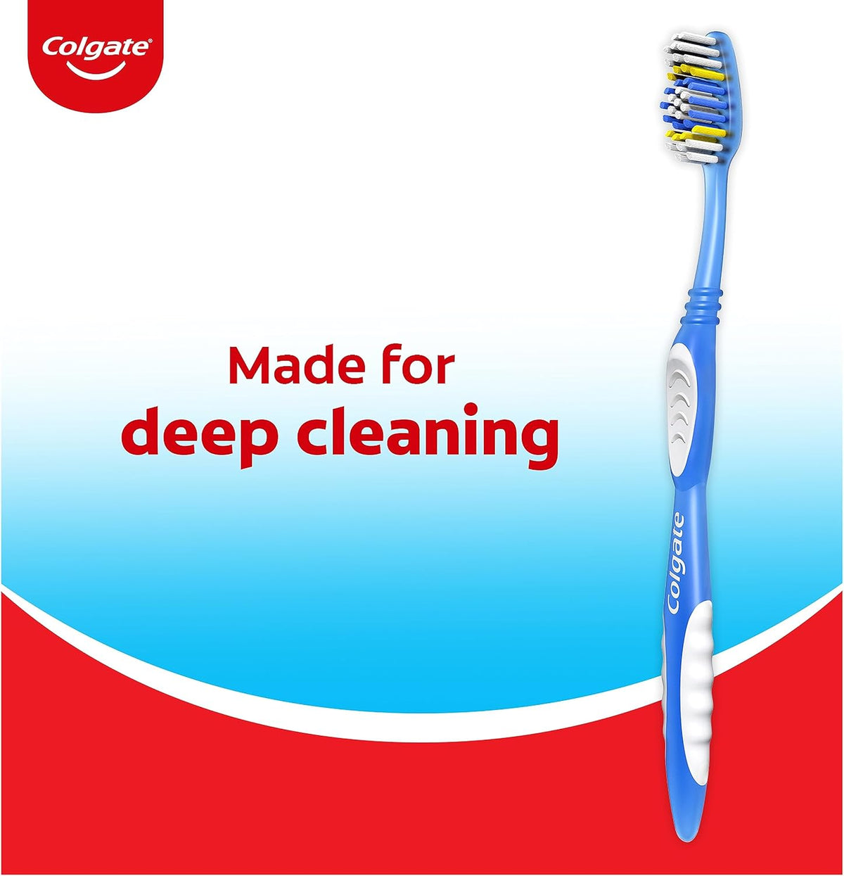 Colgate Extra Clean Adult Toothbrushes, Soft, Value 6 Pack