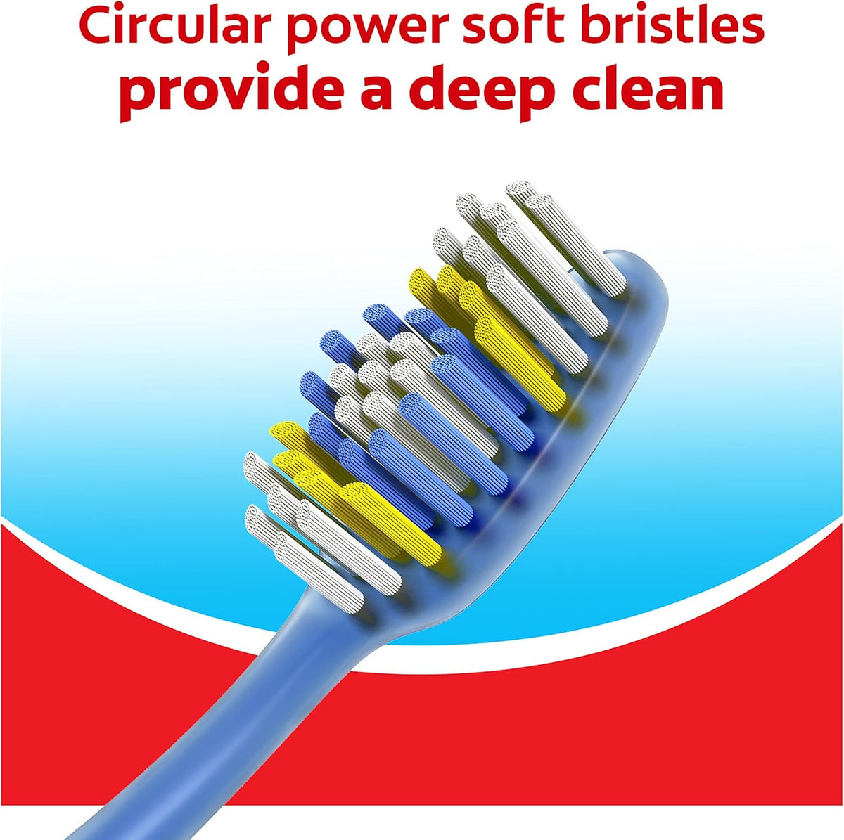 Colgate Extra Clean Adult Toothbrushes, Soft, Value 6 Pack