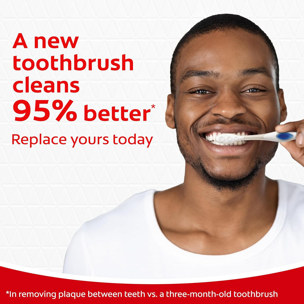 Colgate 360 Whitening Toothbrush with Soft Bristles, 1 Pack, Adult Manual Toothbrush with Whitening Polishing Cups, Easy to Open, Recyclable Packaging