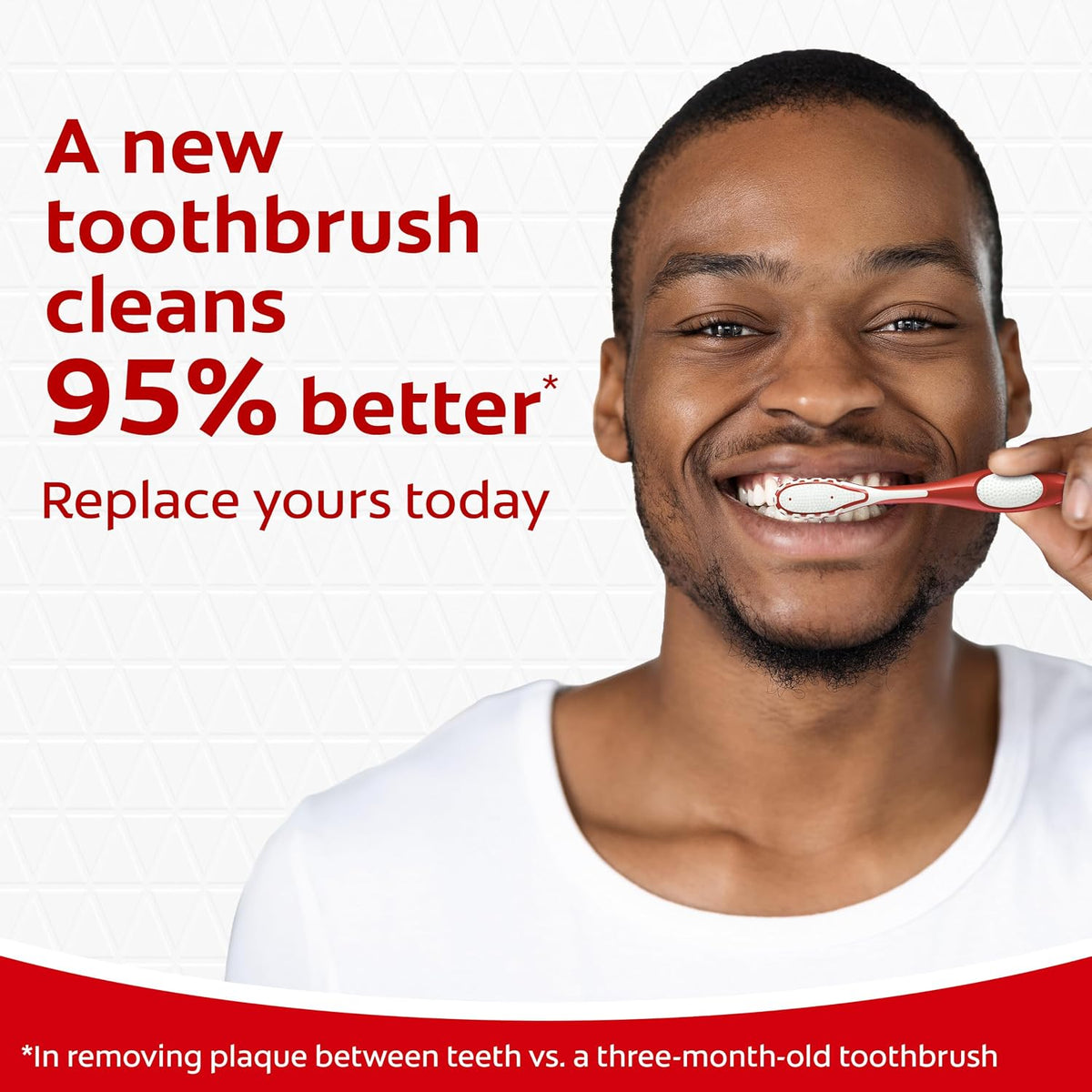 Colgate 360 Optic White Advanced Adult Whitening Toothbrush, Medium, 2 Pack