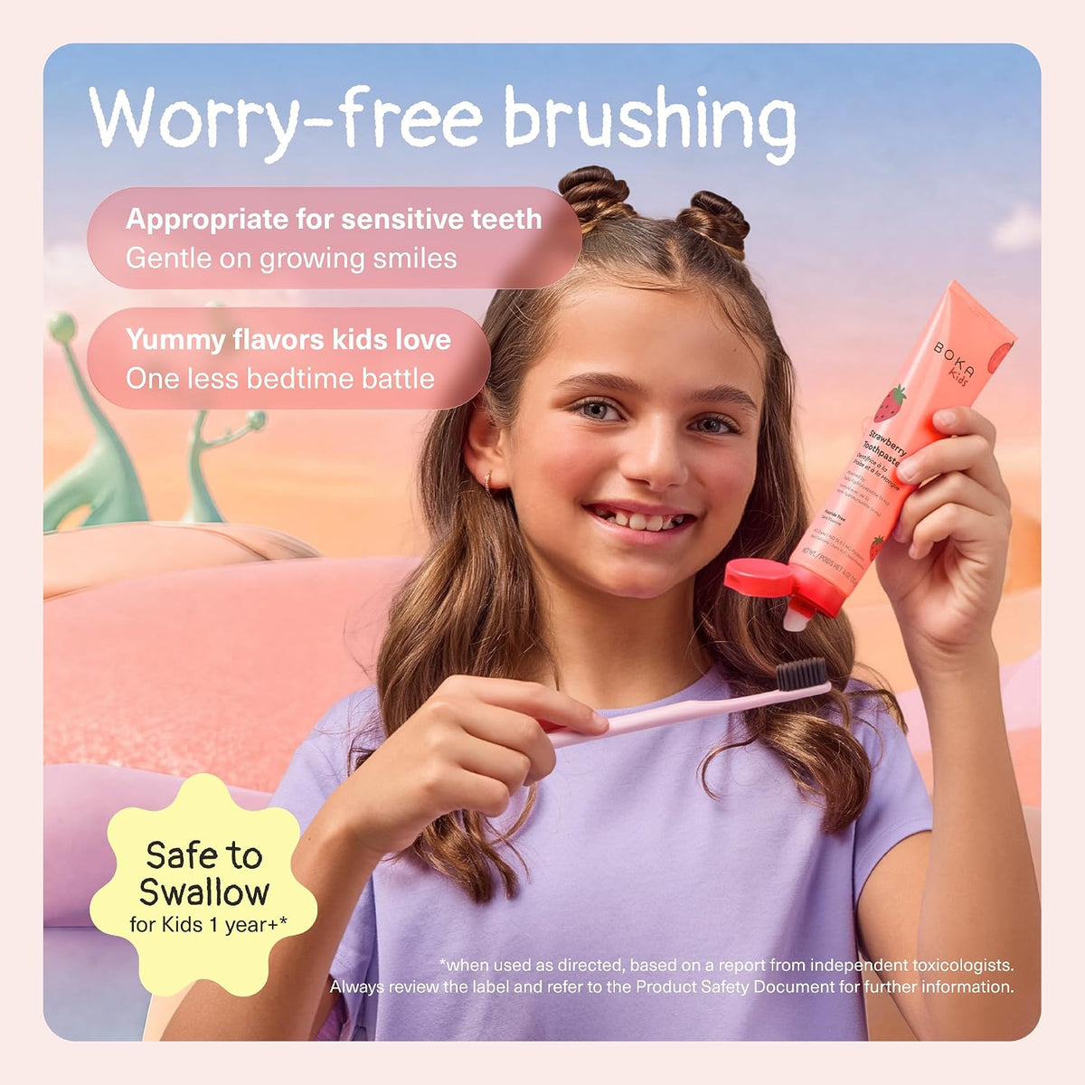 Boka Toothpaste - Nano Hydroxyapatite Toothpaste, Fluoride Free Toothpaste