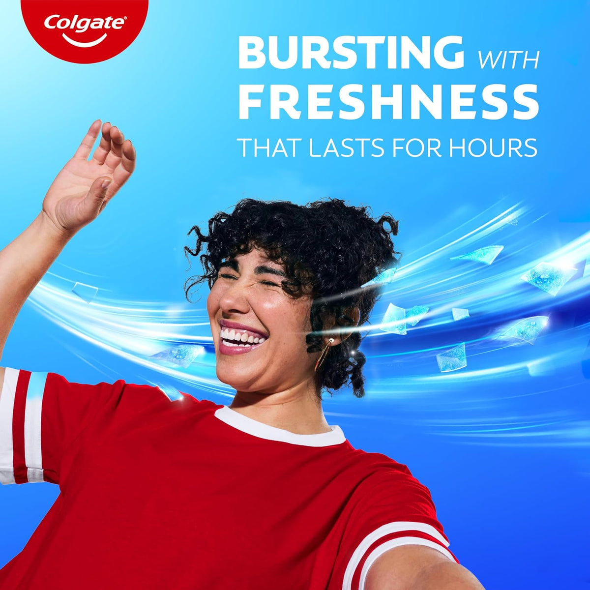 Colgate MaxFresh Fluoride Toothpaste, Cool Mint, 4 Pack, 6.3 oz
