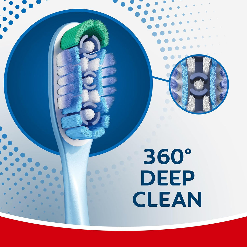 Colgate 360 Soft Toothbrushes, 4 Pack