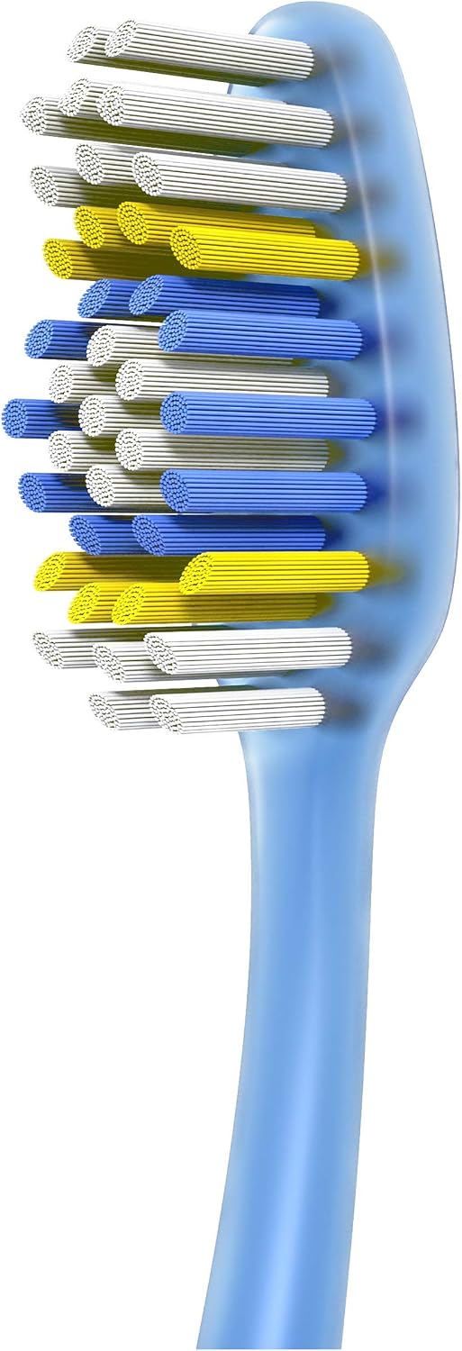 Colgate Extra Clean Full Head Toothbrush, Medium - 3 Count (Pack of 1)