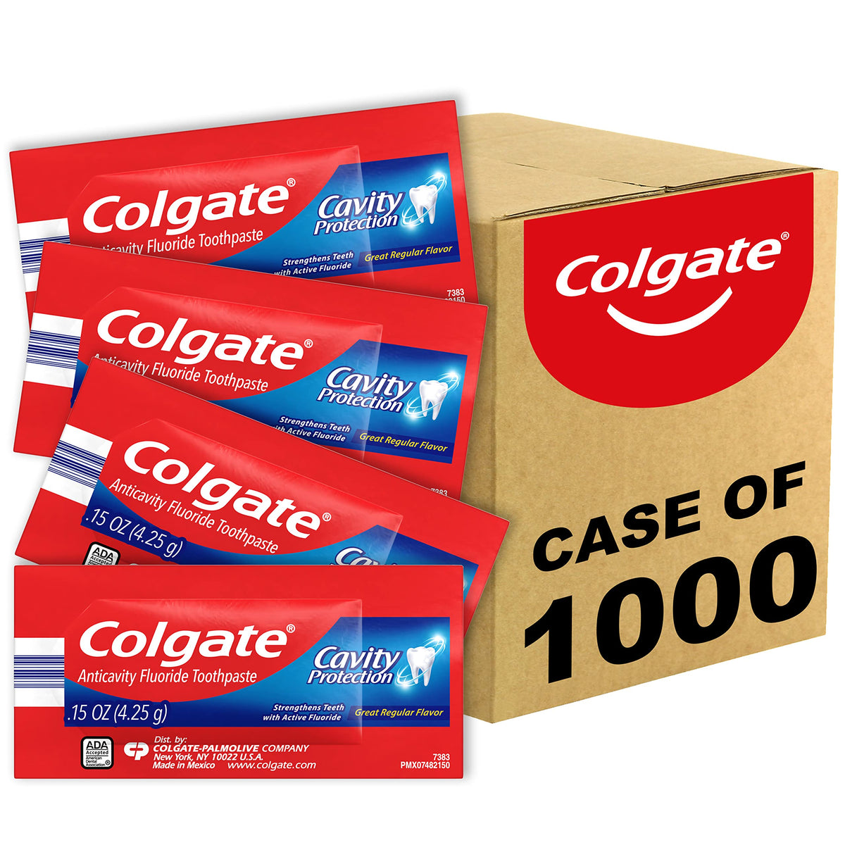 Colgate Cavity Protection Fluoride Toothpaste, Mint, 6 Pack, 6 oz