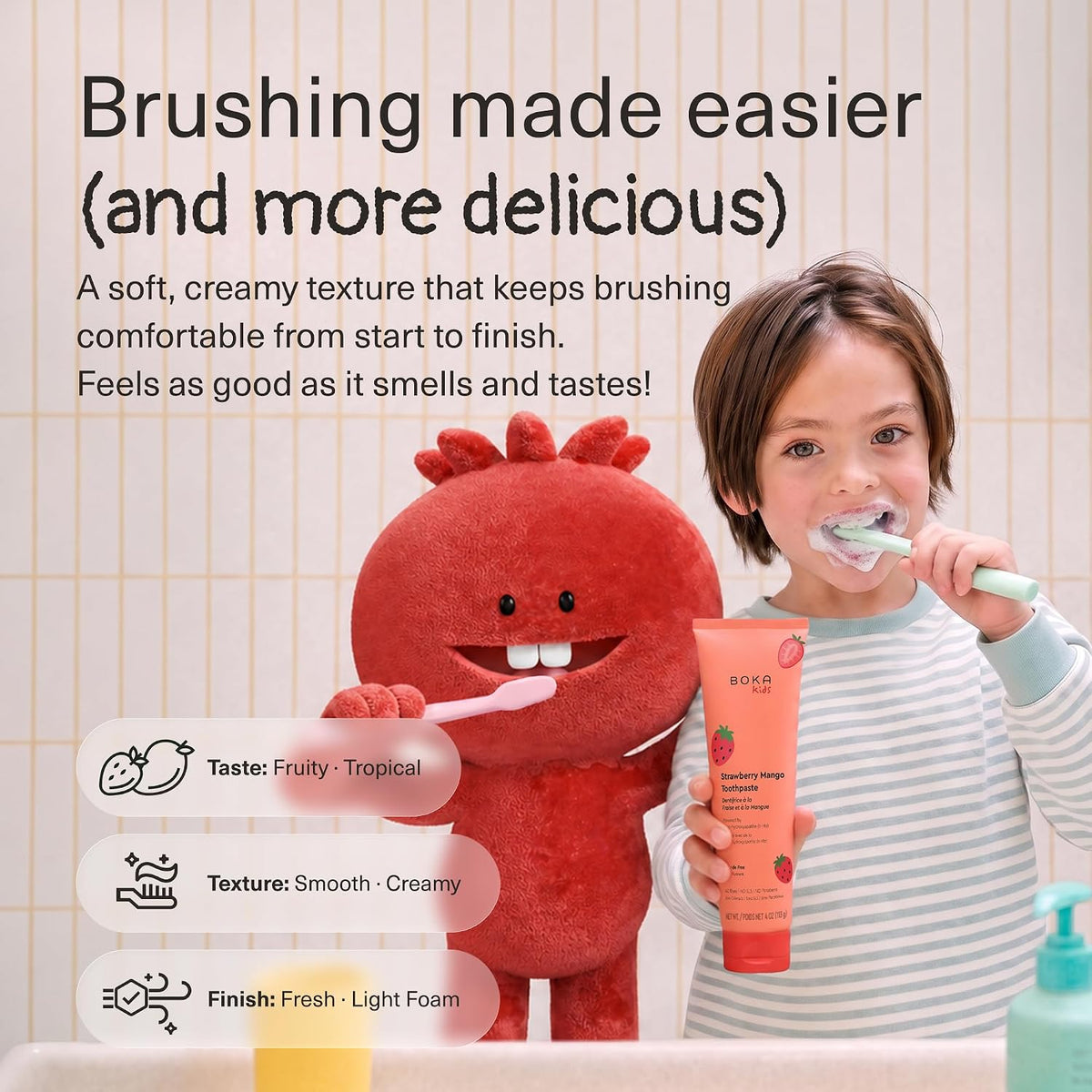 Boka Toothpaste - Nano Hydroxyapatite Toothpaste, Fluoride Free Toothpaste