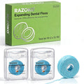 RAZOKO Expanding Woven Dental Floss Infused with Coconut Oil
