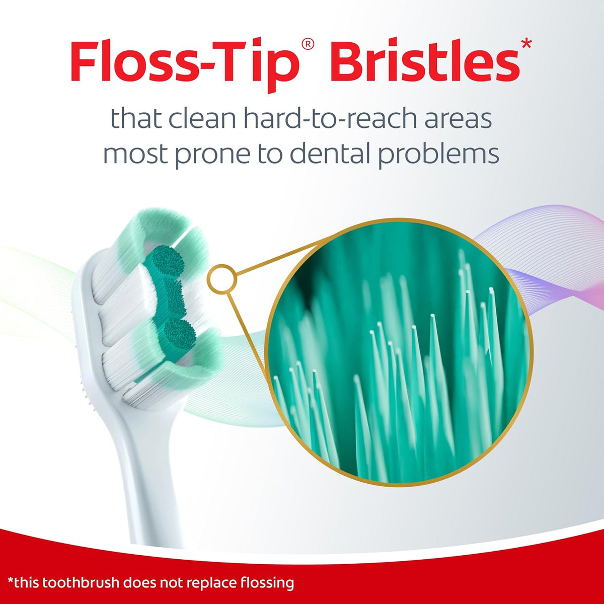 Colgate Total Foaming Clean Toothbrush, Soft, White, 2 Pack