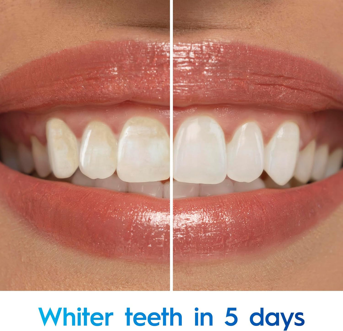 Crest 3D White Advanced Teeth Whitening Toothpaste, Radiant Mint, 3.3 oz, Pack of 2