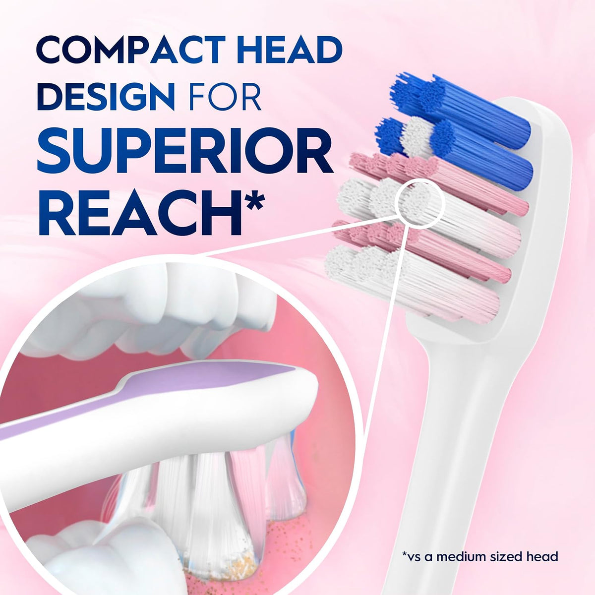 Oral-B Gum Care Sensitive toothbrushes, 2 Count tootbrush Extra Soft, Gentle on Teeth, Gentle on Gums, Extra Soft Tooth Brush, Compact Toothbrush
