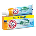 ARM & HAMMER Plus TheraBreath Toothpaste, Icy Mint, 5.5 oz, 2-Pack