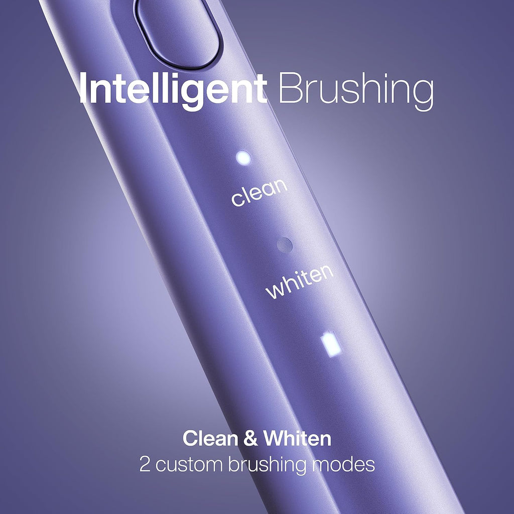 Aquasonic Icon Micro-Vibrating Sonic Toothbrush - ADA-Accepted - Lilac